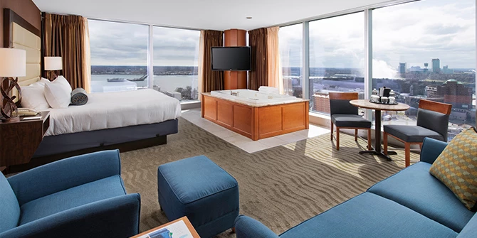 Corner Suite at Seneca Niagara Casino Resort
